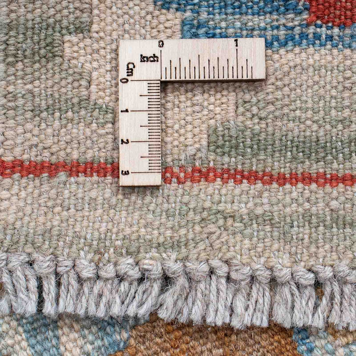 Runner Kelim Rug - Splash - 214 x 65 cm - multicolored