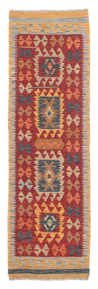 Runner Kelim Rug - Splash - 214 x 63 cm - multicolored
