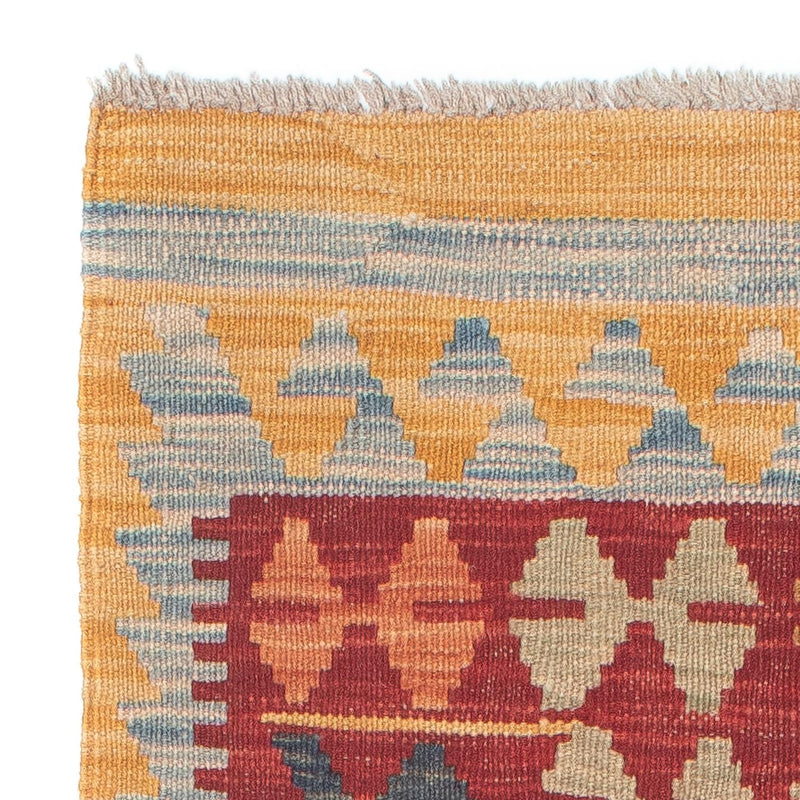 Runner Kelim Rug - Splash - 214 x 63 cm - multicolored