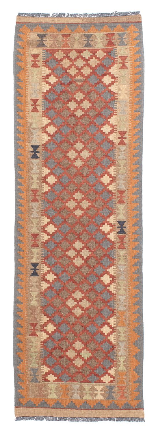 Runner Kelim Rug - Splash - 199 x 57 cm - multicolored