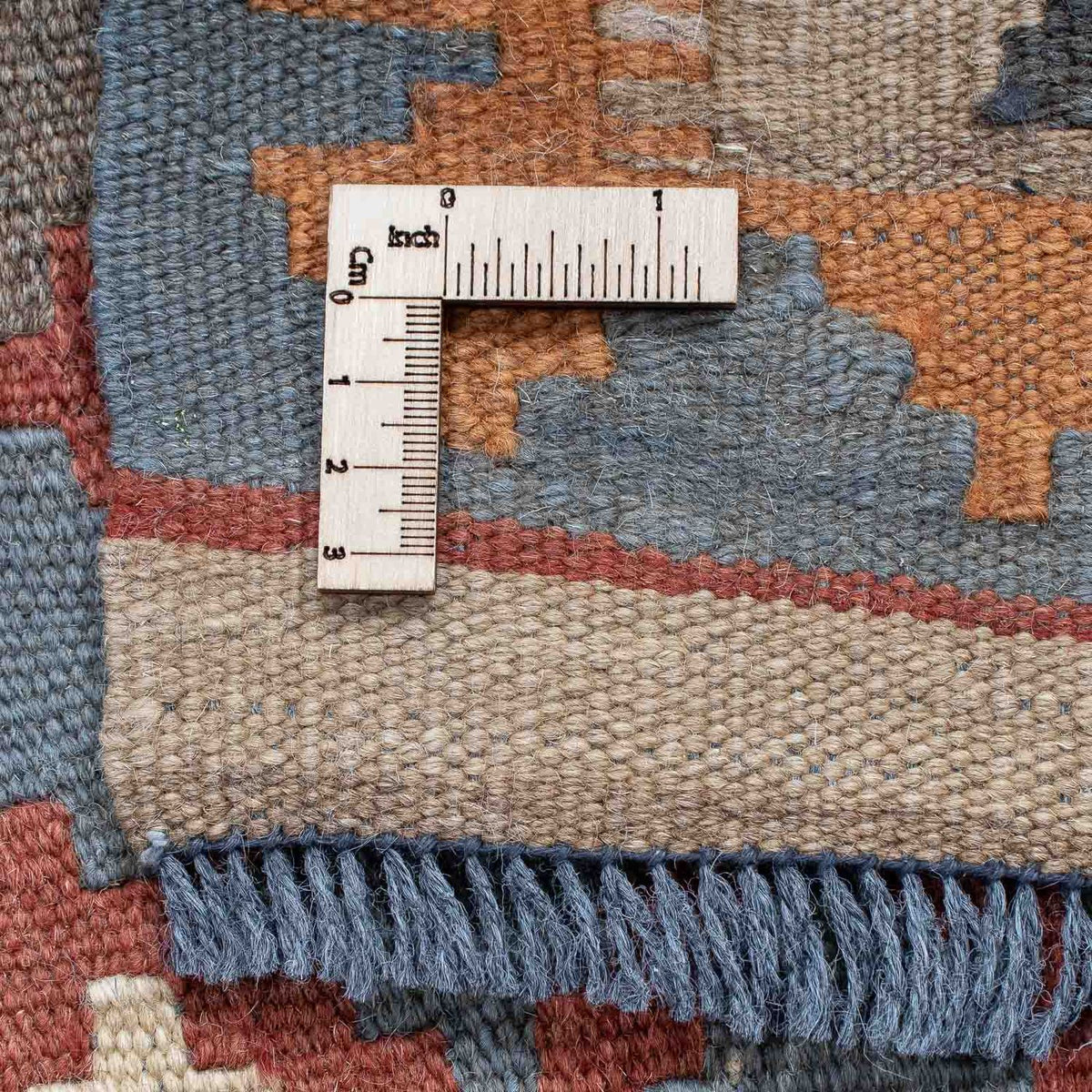 Runner Kelim Rug - Splash - 199 x 57 cm - multicolored