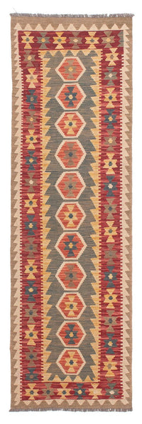 Runner Kelim Rug - Splash - 211 x 63 cm - multicolored