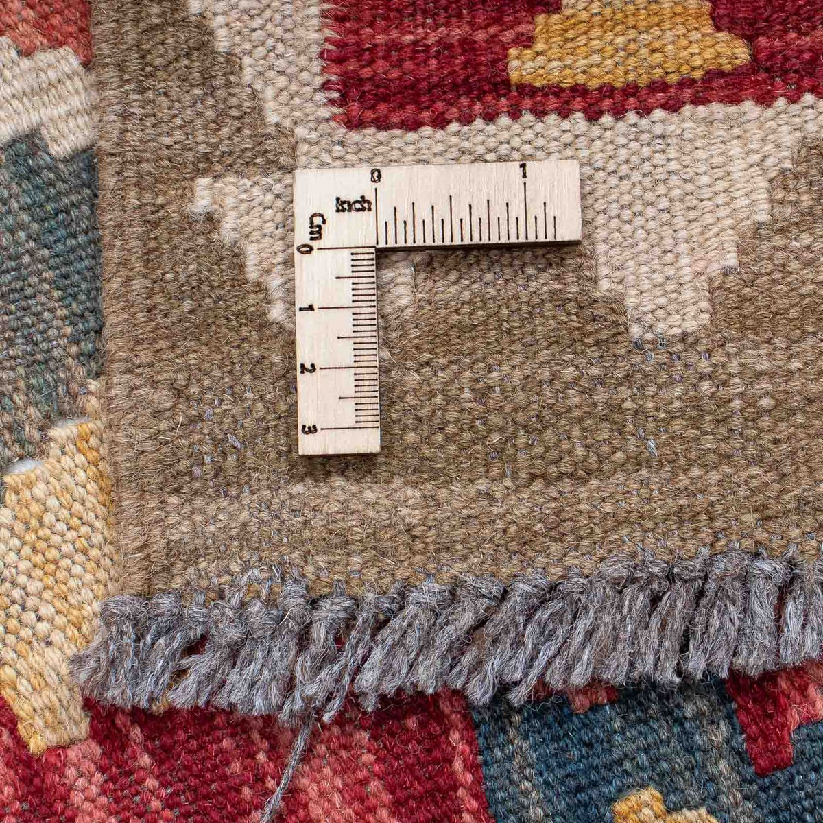 Runner Kelim Rug - Splash - 211 x 63 cm - multicolored