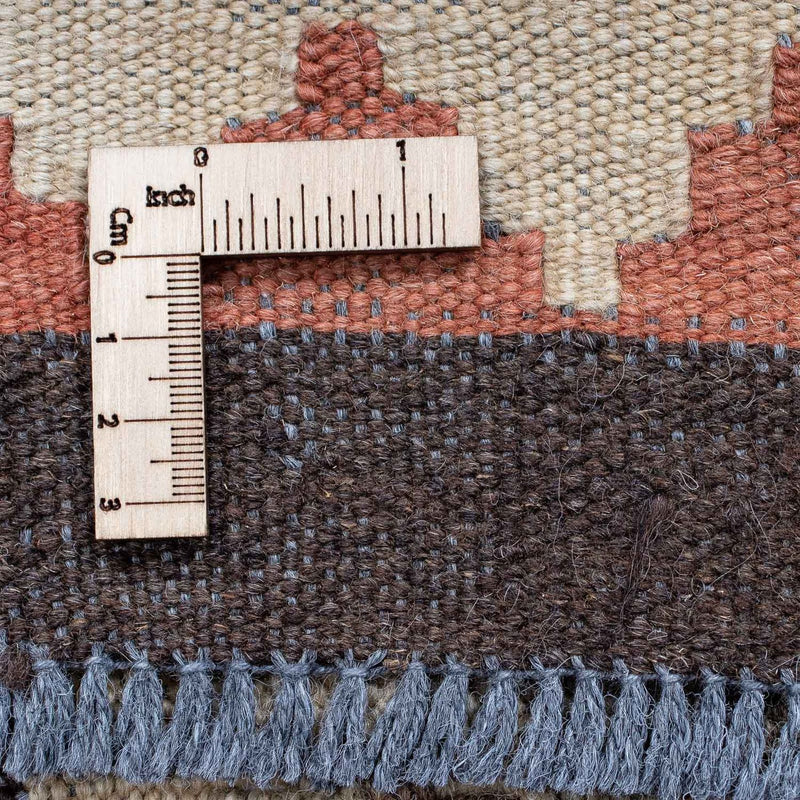 Runner Kelim Rug - Splash - 173 x 70 cm - light brown