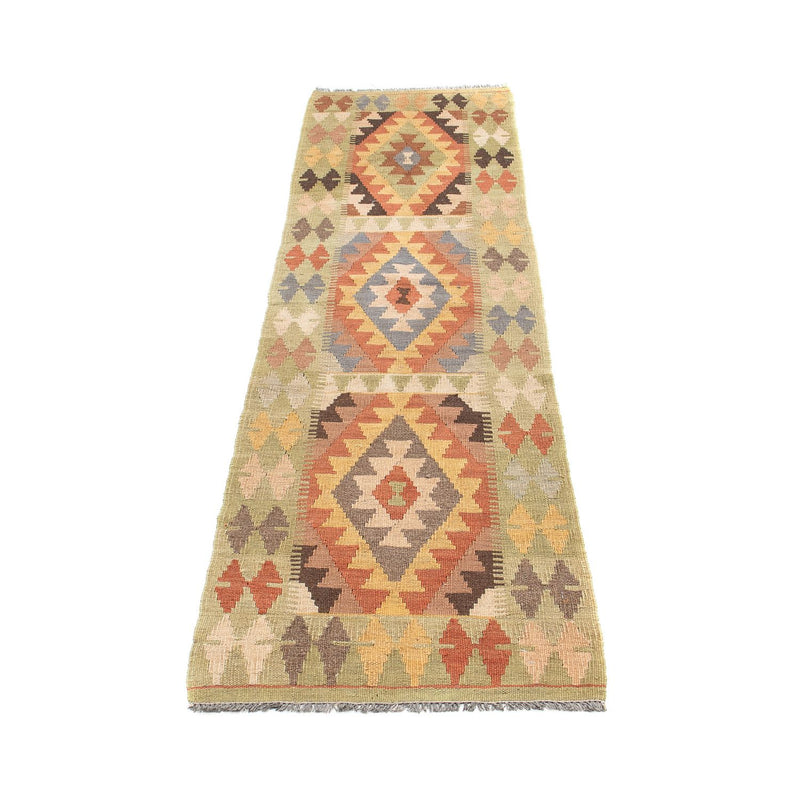 Runner Kelim Rug - Splash - 194 x 48 cm - multicolored