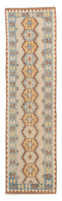Runner Kelim Rug - Splash - 302 x 80 cm - multicolored