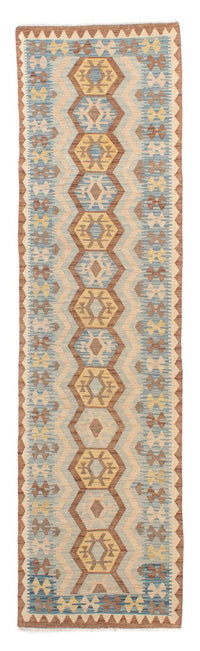 Runner Kelim Rug - Splash - 302 x 80 cm - multicolored