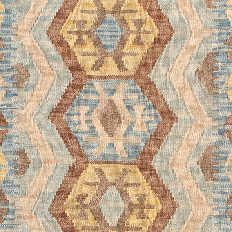 Runner Kelim Rug - Splash - 302 x 80 cm - multicolored