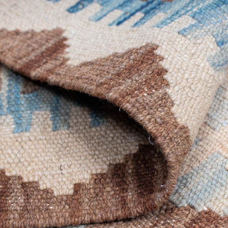 Runner Kelim Rug - Splash - 302 x 80 cm - multicolored