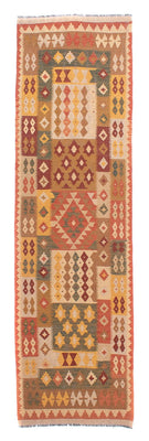 Runner Kelim Rug - Splash - 320 x 88 cm - multicolored