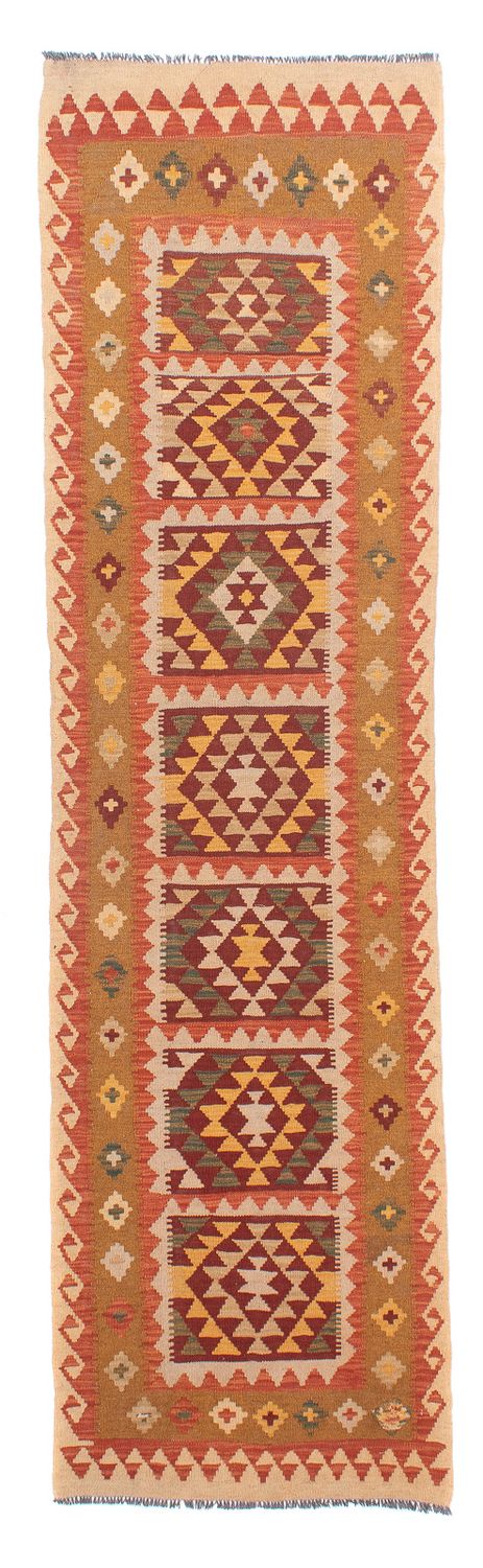 Runner Kelim Rug - Splash - 300 x 84 cm - multicolored