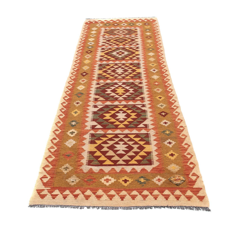 Runner Kelim Rug - Splash - 300 x 84 cm - multicolored