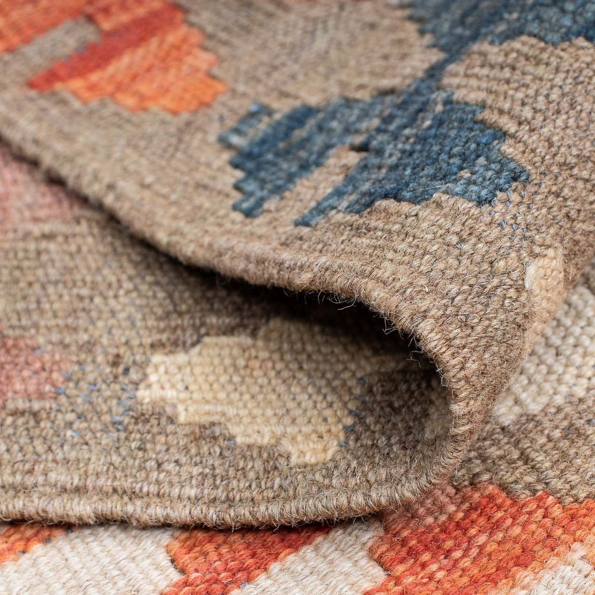 Runner Kelim Rug - Splash - 192 x 56 cm - multicolored