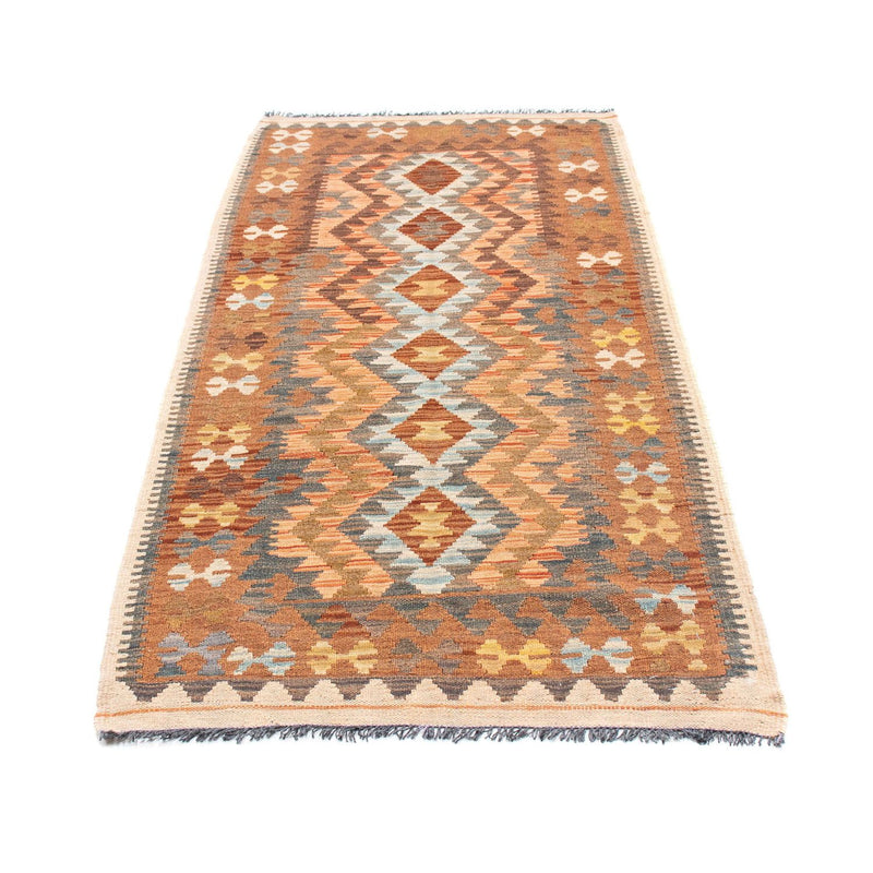 Runner Kelim Rug - Oriental - 199 x 88 cm - light brown
