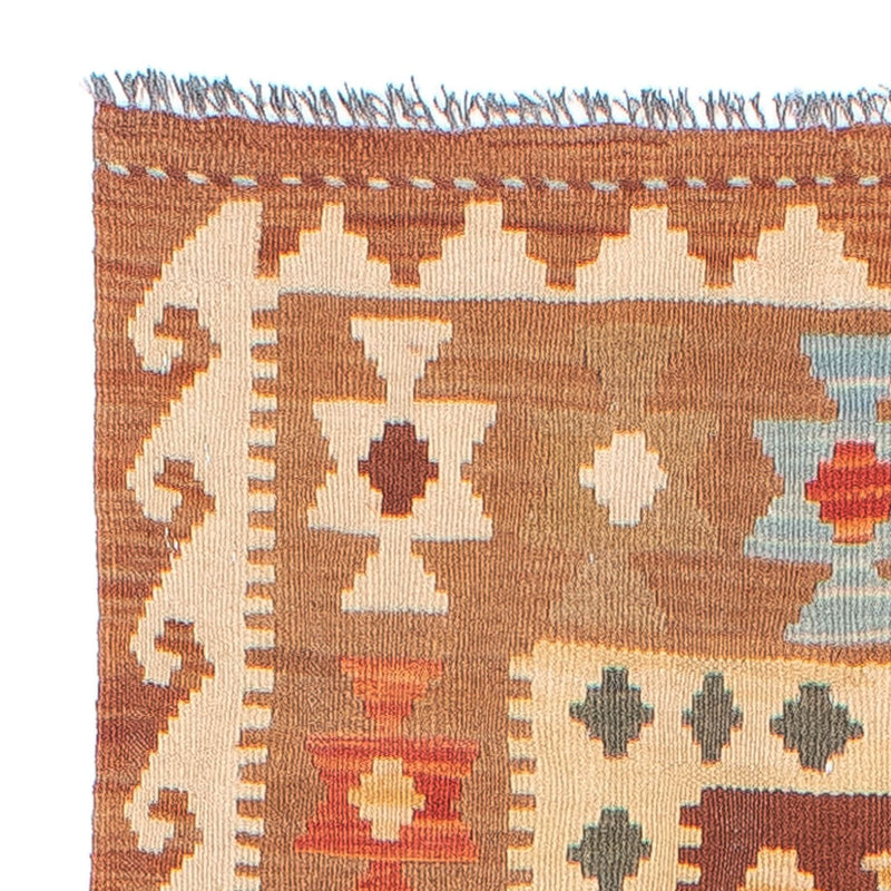 Runner Kelim Rug - Splash - 254 x 81 cm - multicolored