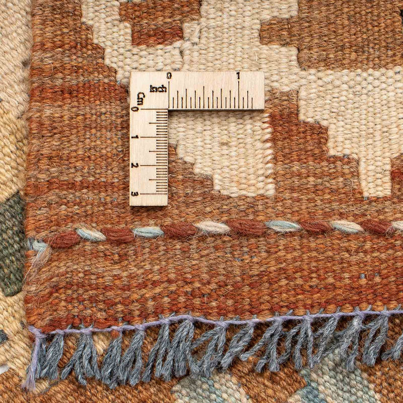 Runner Kelim Rug - Splash - 254 x 81 cm - multicolored