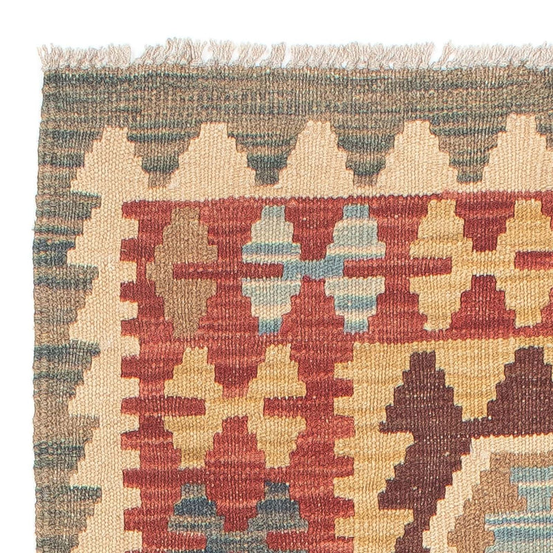 Runner Kelim Rug - Splash - 198 x 64 cm - multicolored