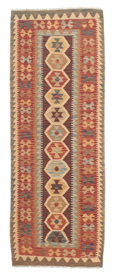 Runner Kelim Rug - Splash - 200 x 67 cm - multicolored