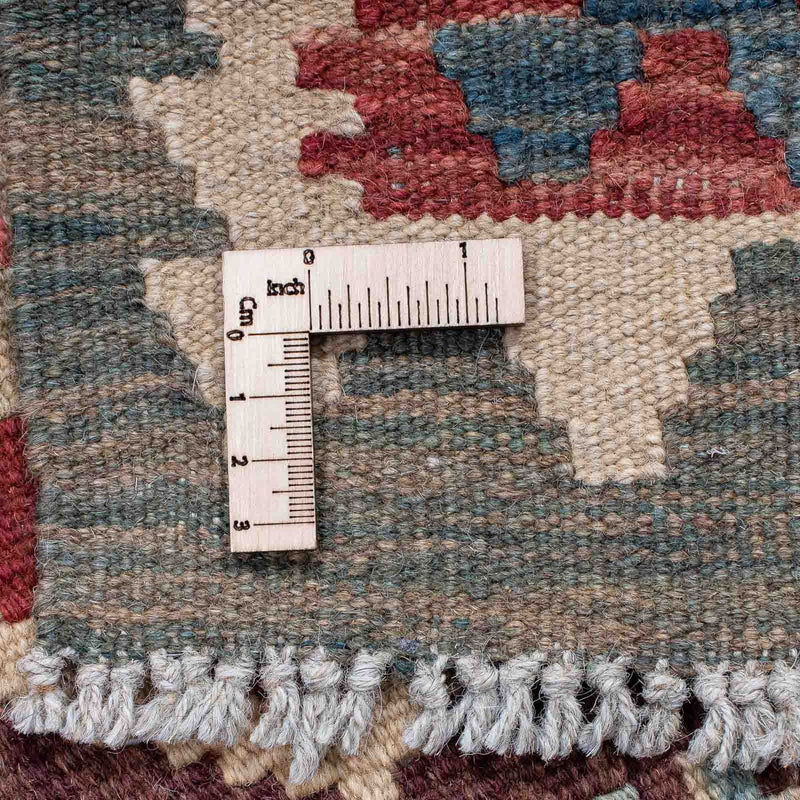 Runner Kelim Rug - Splash - 200 x 67 cm - multicolored