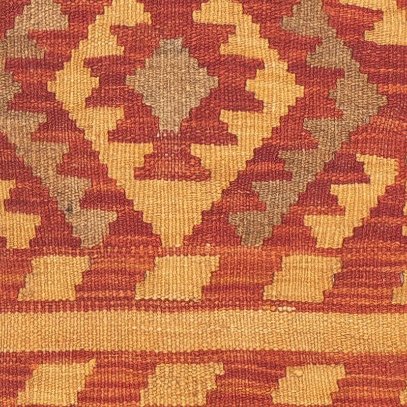 Runner Kelim Rug - Splash - 190 x 47 cm - red