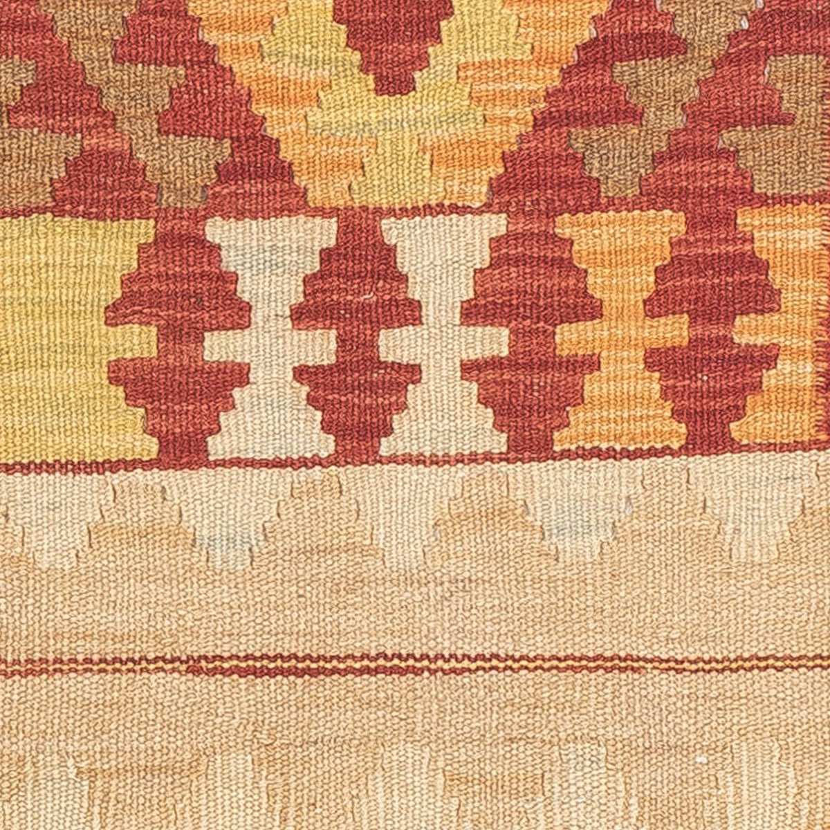 Runner Kelim Rug - Splash - 197 x 56 cm - multicolored