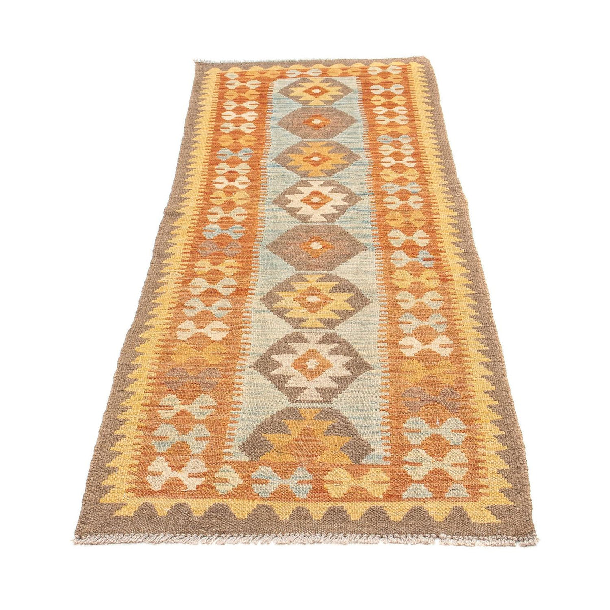Runner Kelim Rug - Splash - 191 x 65 cm - multicolored