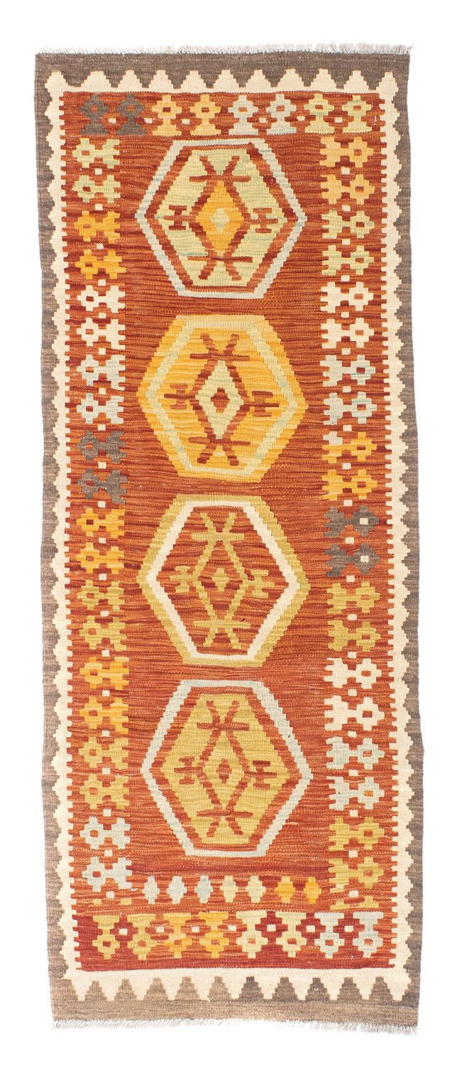 Runner Kelim Rug - Oriental - 191 x 72 cm - rust