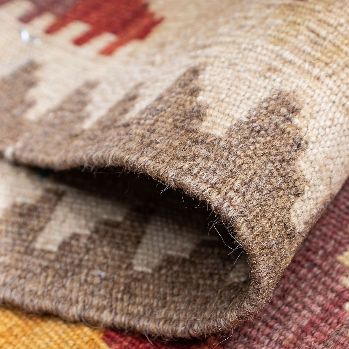 Runner Kelim Rug - Splash - 192 x 49 cm - multicolored