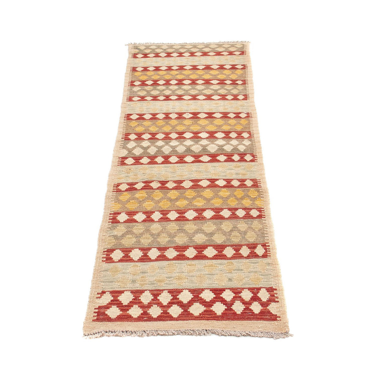 Runner Kelim Rug - Splash - 210 x 56 cm - multicolored
