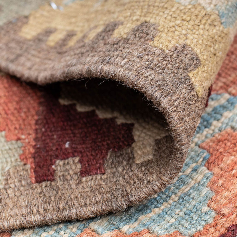 Runner Kelim Rug - Splash - 200 x 62 cm - multicolored