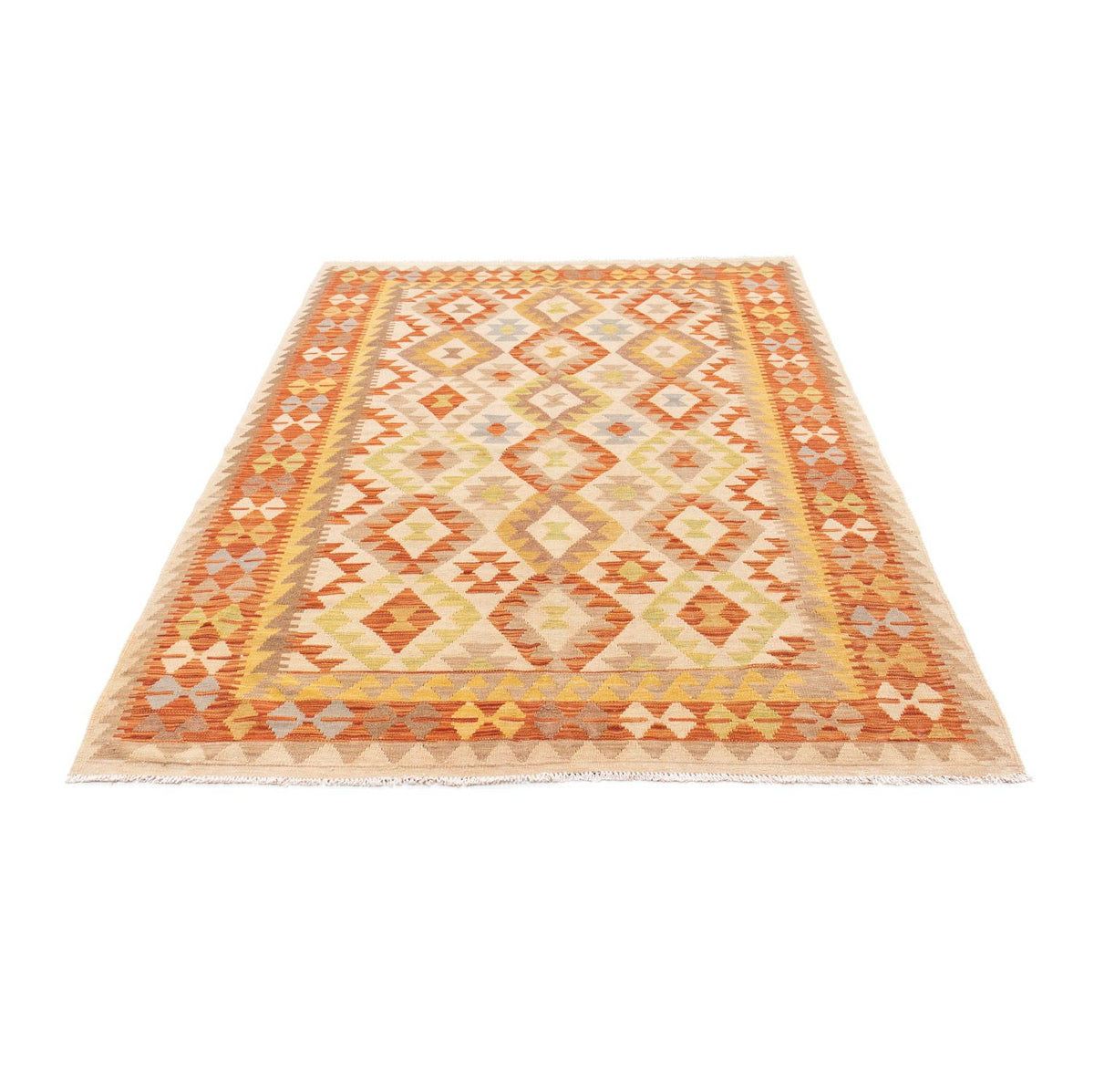 Kelim Rug - Oriental - 218 x 144 cm - beige