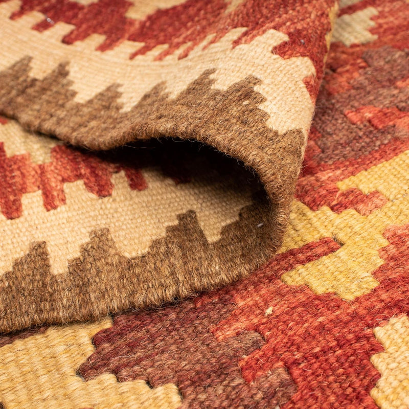 Kelim Rug - Splash - 195 x 141 cm - multicolored