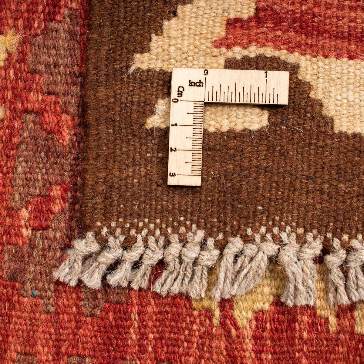 Kelim Rug - Splash - 195 x 141 cm - multicolored