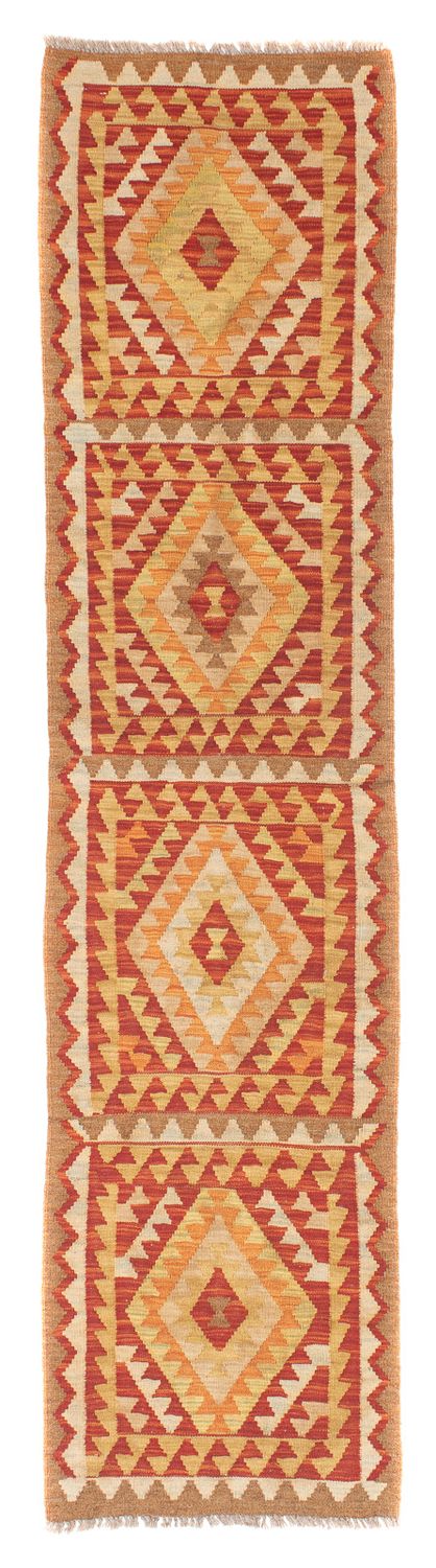 Runner Kelim Rug - Splash - 222 x 57 cm - multicolored