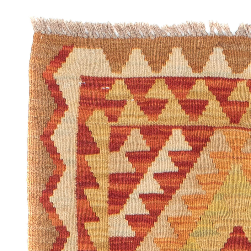 Runner Kelim Rug - Splash - 222 x 57 cm - multicolored