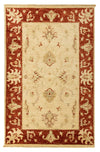 Ziegler Rug 81x125cm - Oriental Rug - Rectangle / Beige / 81 x 125 cm Rectangle