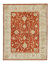 Ziegler Rug 150x194cm - Oriental Rug - Rectangle / Rust / 150 x 194 cm Rectangle