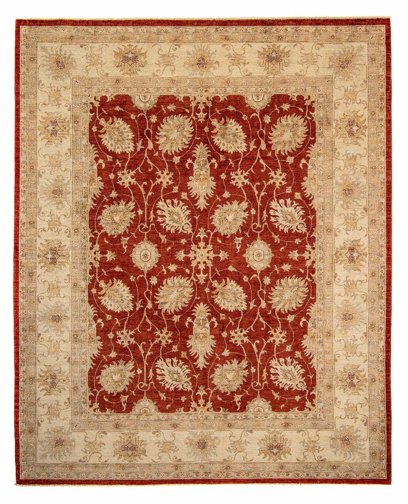 Ziegler Rug - 295 x 249 cm - dark red