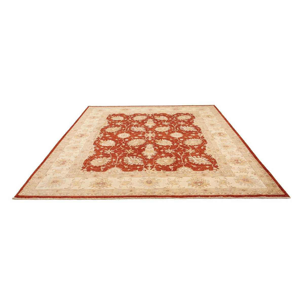 Ziegler Rug - 295 x 249 cm - dark red