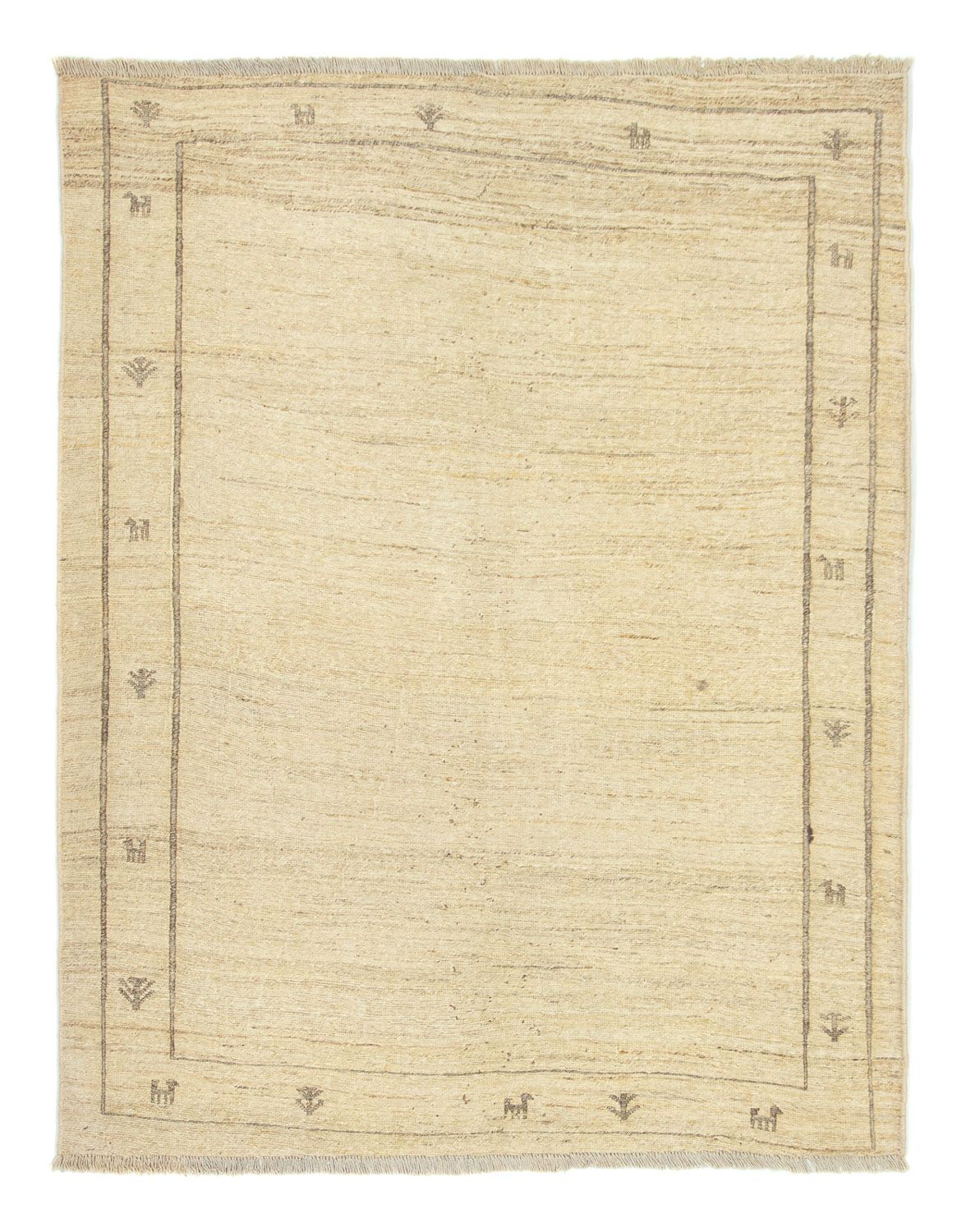 Gabbeh Rug - Perser - 191 x 150 cm - beige