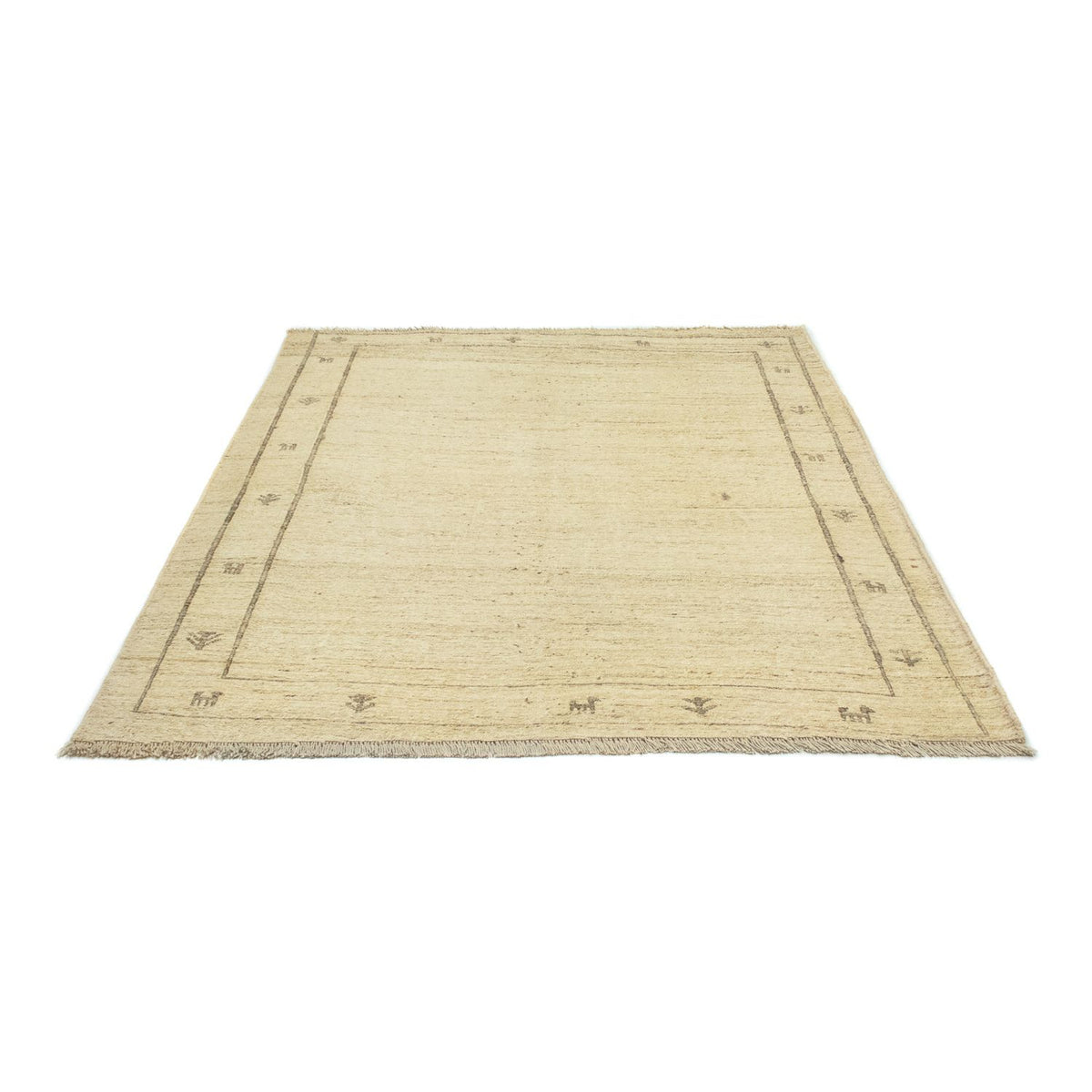 Gabbeh Rug - Perser - 191 x 150 cm - beige