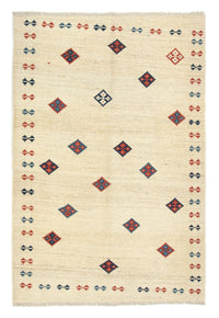 Gabbeh Rug - Perser - 232 x 154 cm - beige