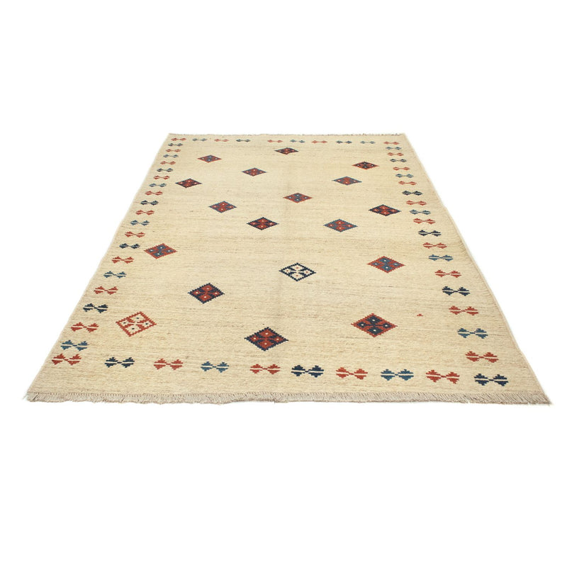 Gabbeh Rug - Perser - 232 x 154 cm - beige