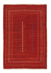 Persian Gabbeh Rug 118x178cm - Perserteppich Wollteppich - Rectangle / Red / 118 x 178 cm Rectangle