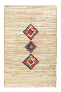 Gabbeh Rug - Perser - 193 x 121 cm - beige