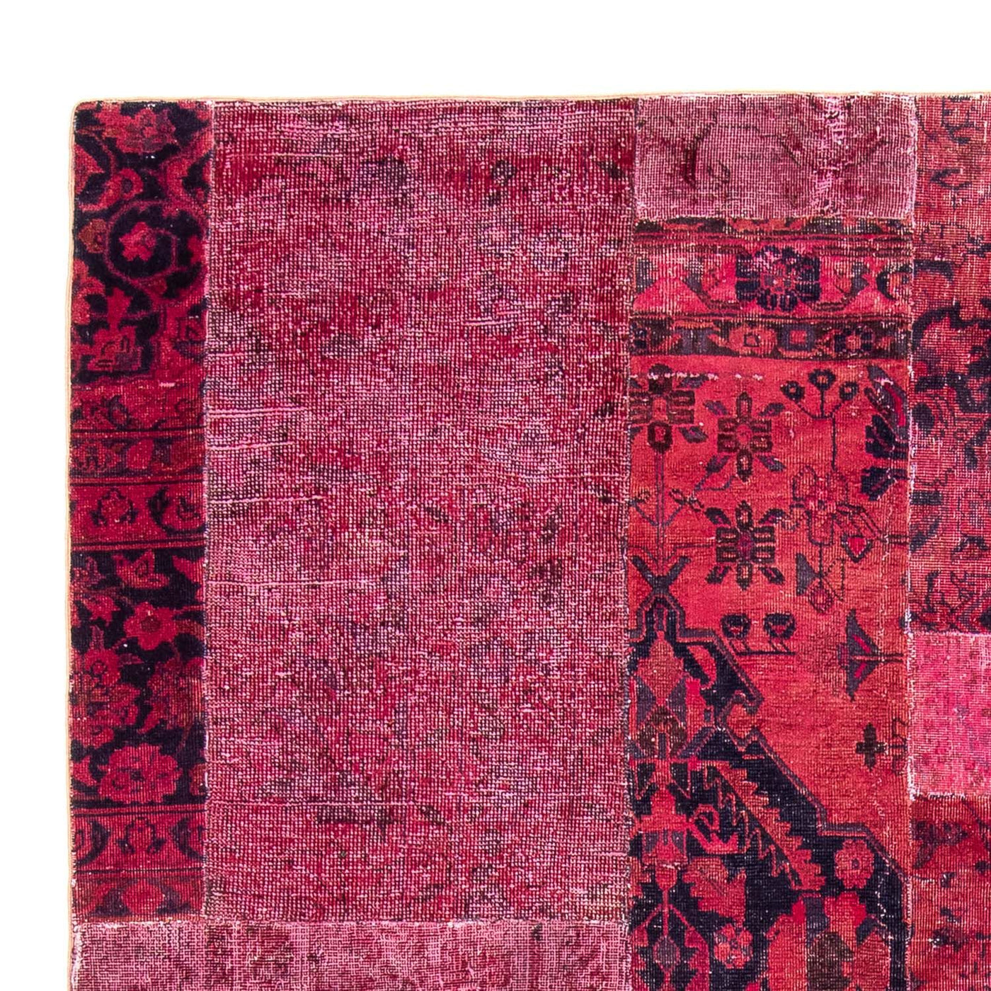 Patchwork Rug 269x180cm - Perserteppich Wollteppich