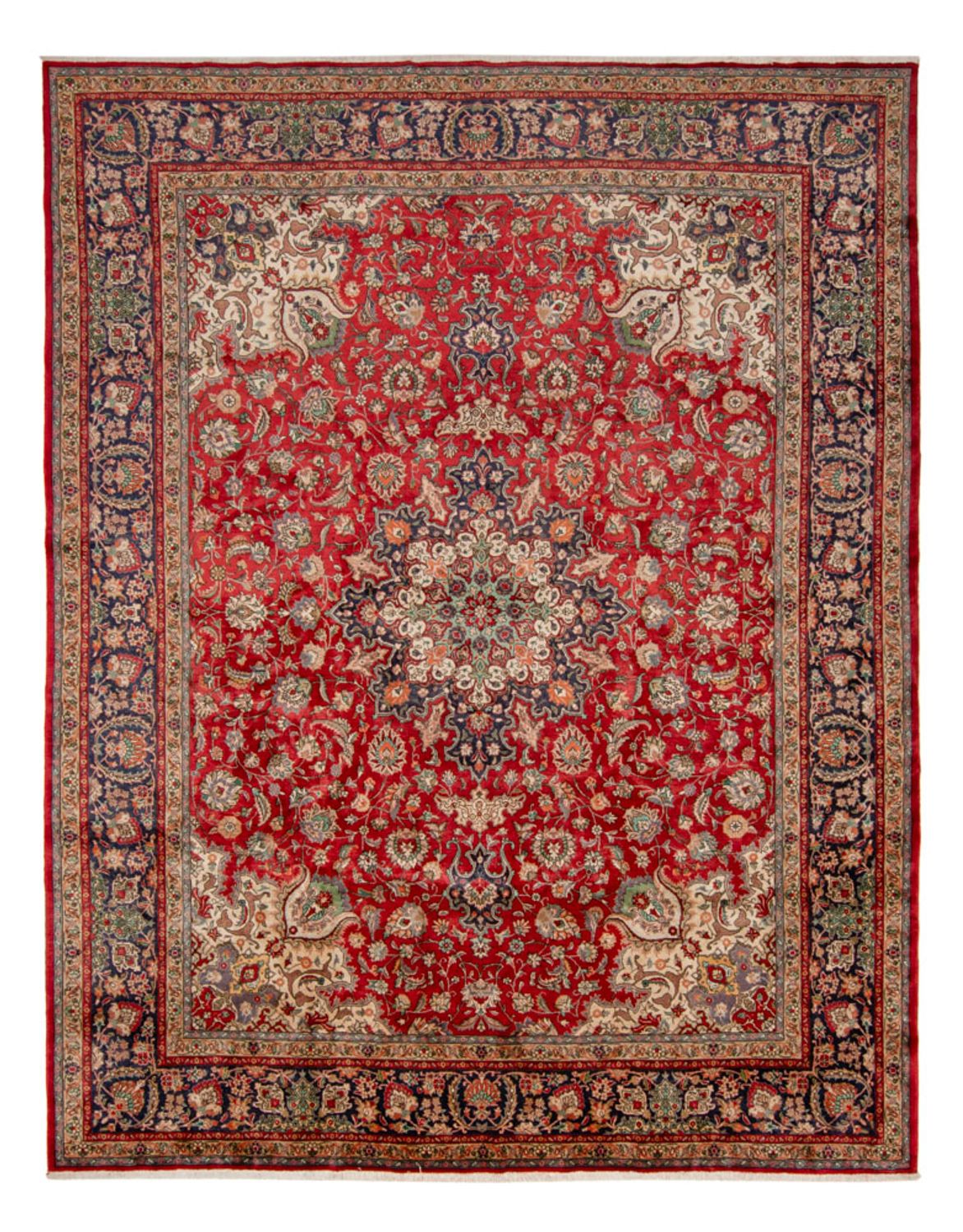 Perser Rug - Tabriz - 434 x 343 cm - red