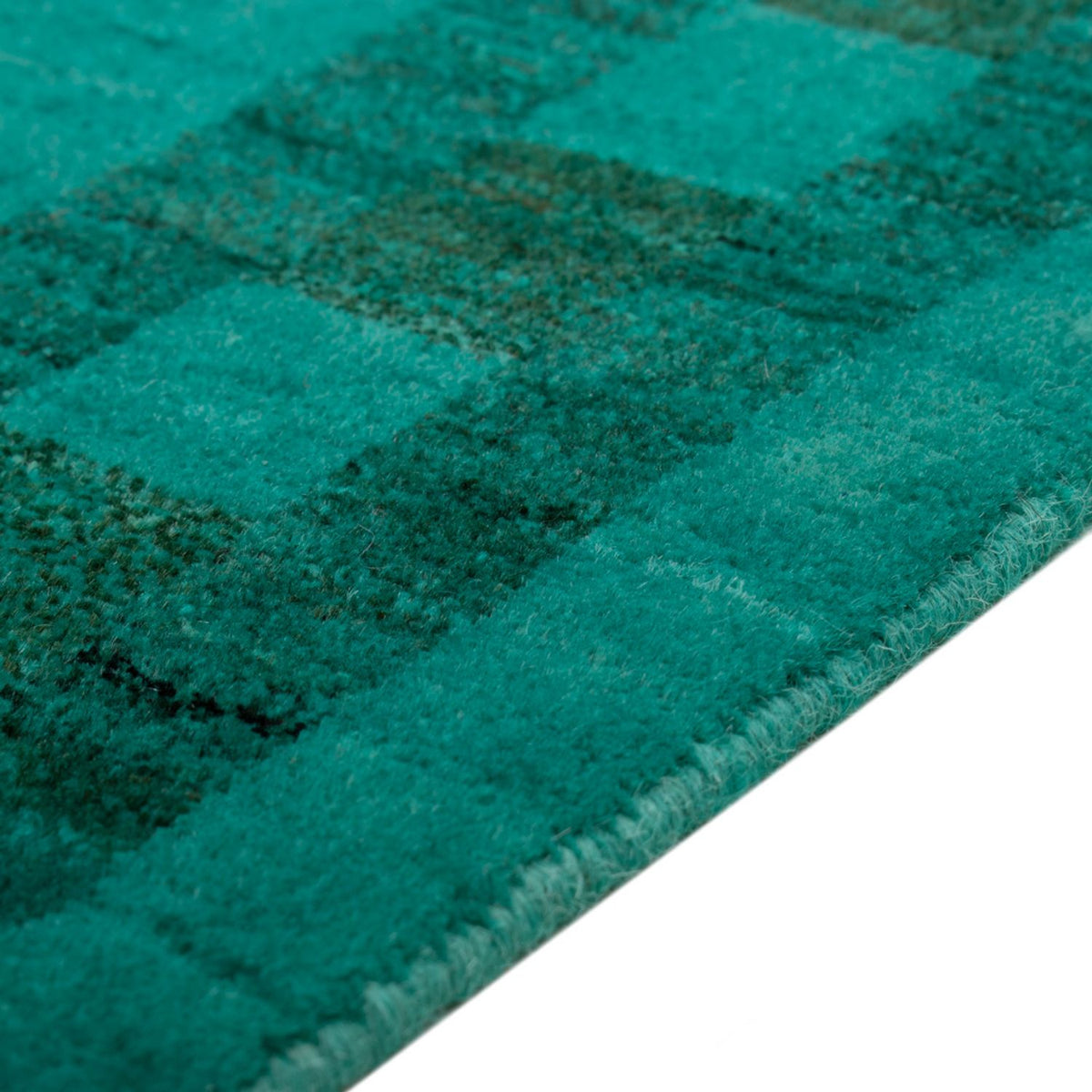 Ziegler Rug - Modern - Vintage/Overdyed - 125 x 79 cm - green