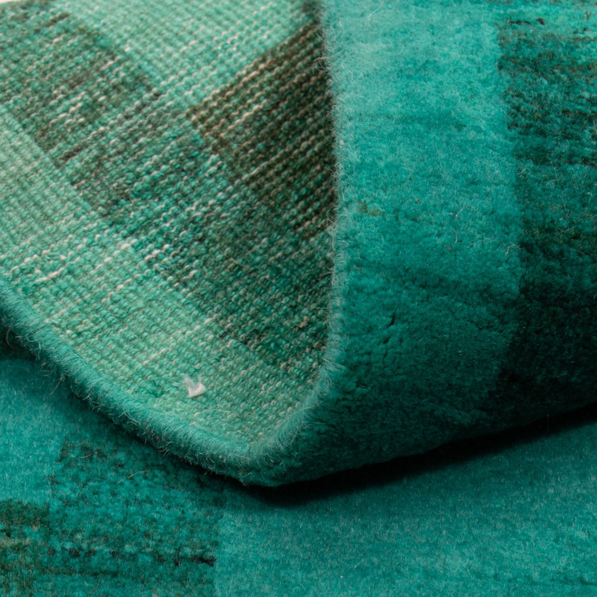 Ziegler Rug - Modern - Vintage/Overdyed - 125 x 79 cm - green