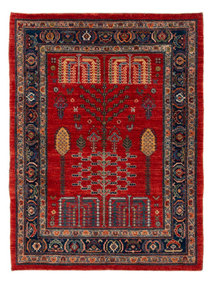 Gabbeh Rug - Kashkuli Perser - 120 x 85 cm - red